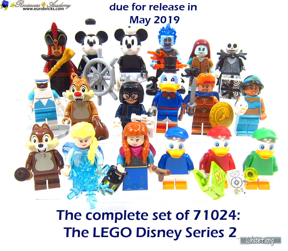 Disney lego minifigures series 2 package codes